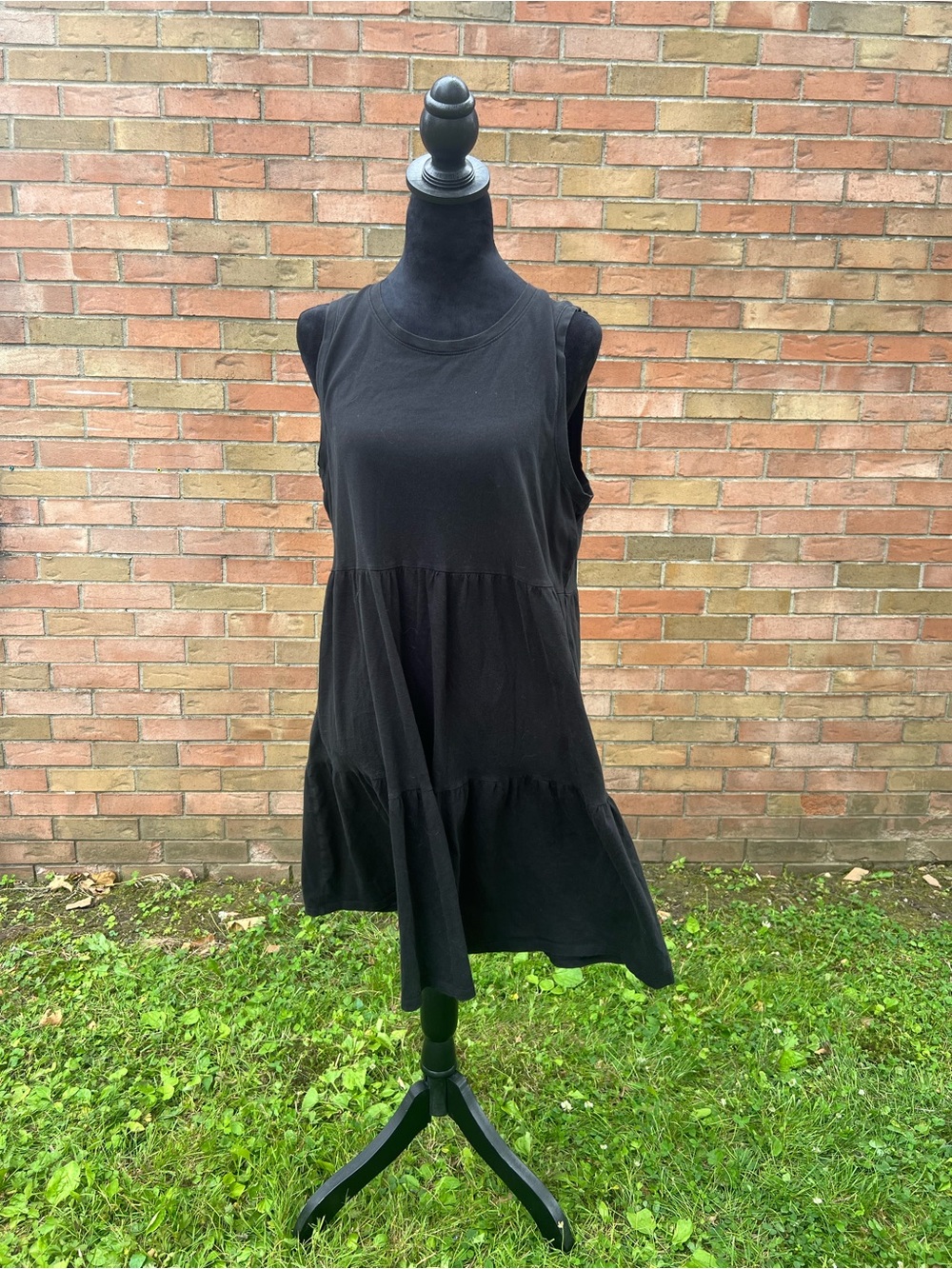 J. Crew Black BabyDoll Dress